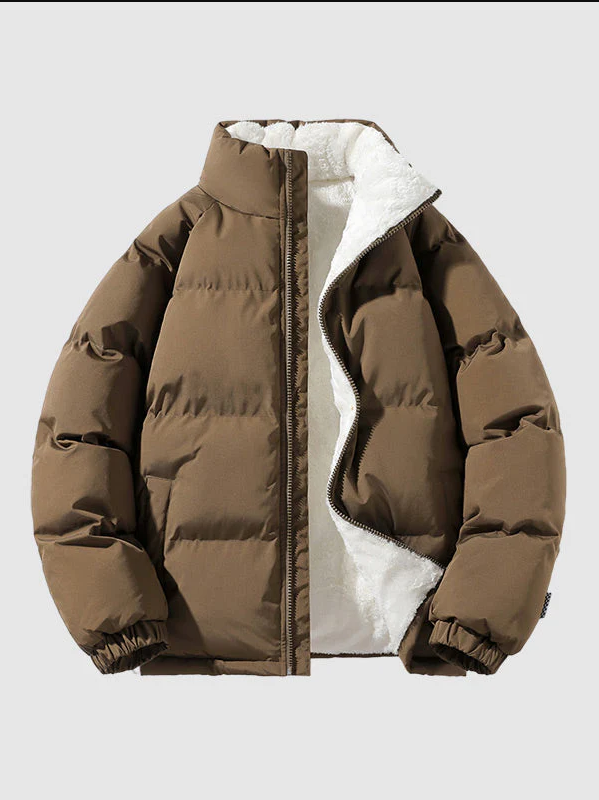 ModeGeist | Stylische Pufferjacke für Damen Warm und Trendig