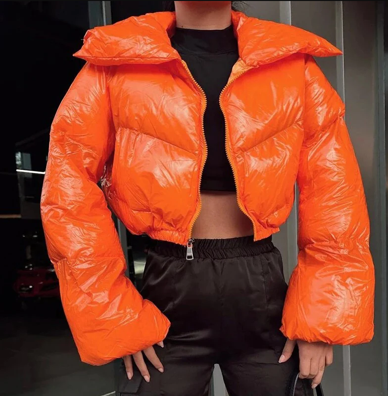 ModeGeist | Stylische Kurze Pufferjacke mit Steppmuster