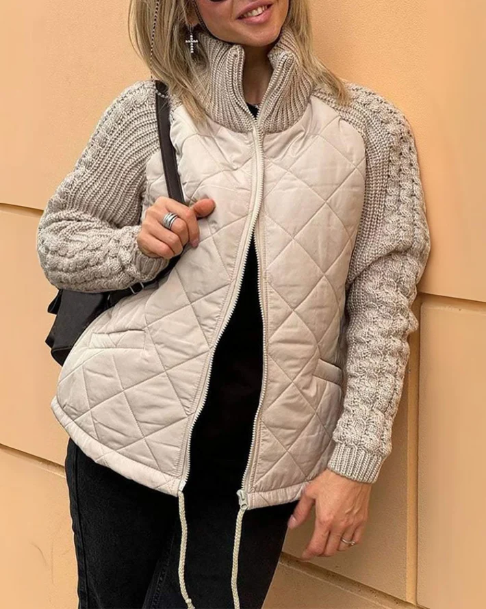 ModeGeist | Luxuriöse Wattierte Jacke