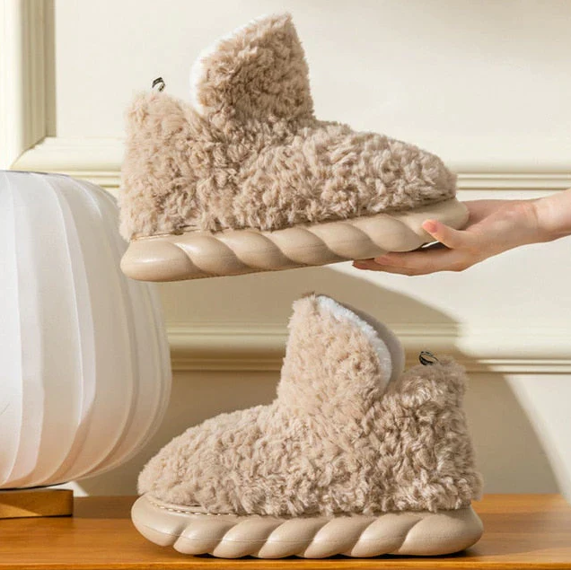 ModeGeist | Fleece-Stiefel für Damen