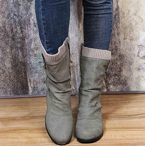ModeGeist | Bequeme und Gemütliche Winterstiefel für Damen
