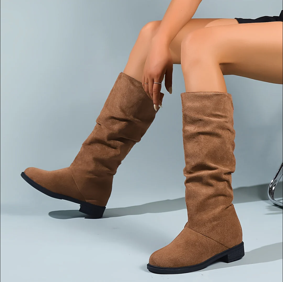 ModeGeist | Stiefeletten mit Mittlerer Schafthöhe für Damen