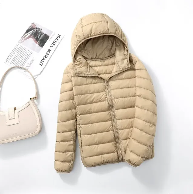 ModeGeist | Neuen Ultraleichten, Faltbaren Daunenjacken mit Kapuze