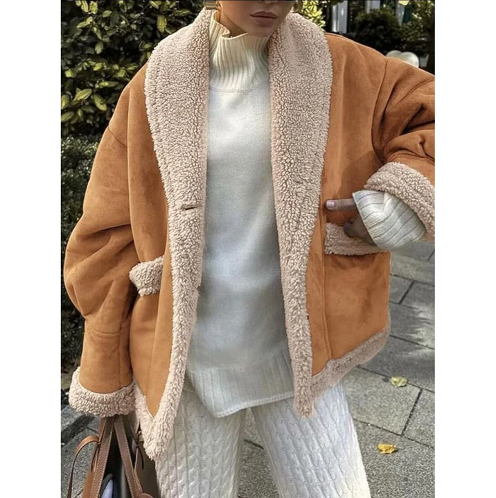 ModeGeist | Damen Wintermantel mit Kragen