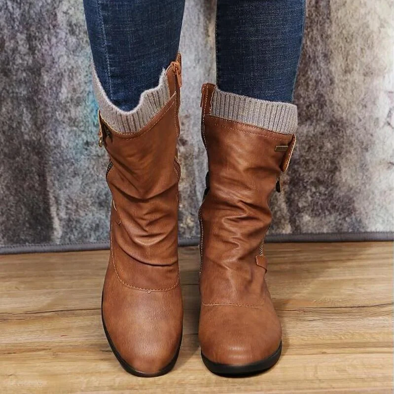ModeGeist | Bequeme und Gemütliche Winterstiefel für Damen