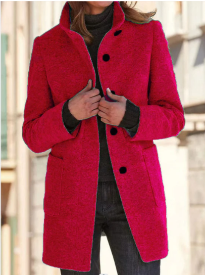 ModeGeist | Stylischer & Eleganter Knopfmantel