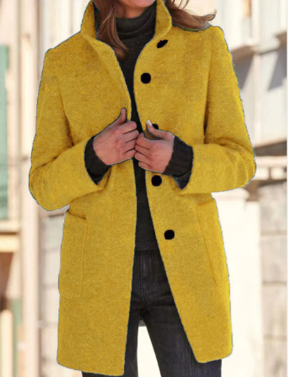 ModeGeist | Stilvoller & Eleganter Button-Down-Mantel