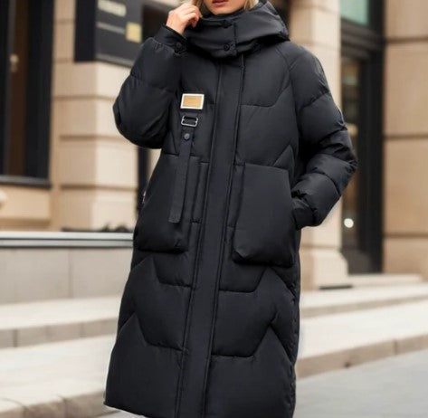 ModeGeist | Lange Pufferjacke Winterparka