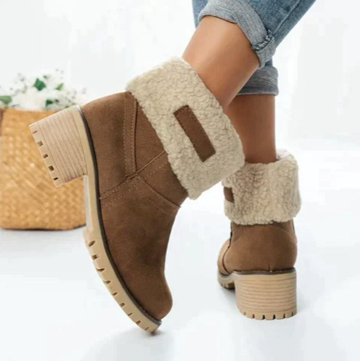 ModeGeist | Gemütliche, Warm Gefütterte Stiefel