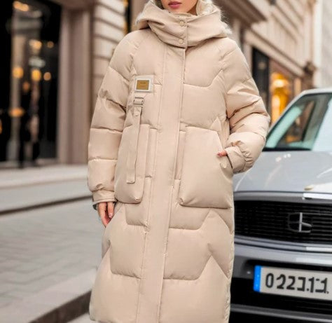 ModeGeist | Lange Pufferjacke Winterparka