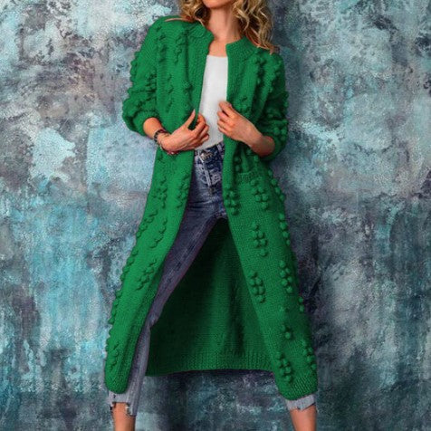 ModeGeist | Elegante Farbige Strickjacke für Damen