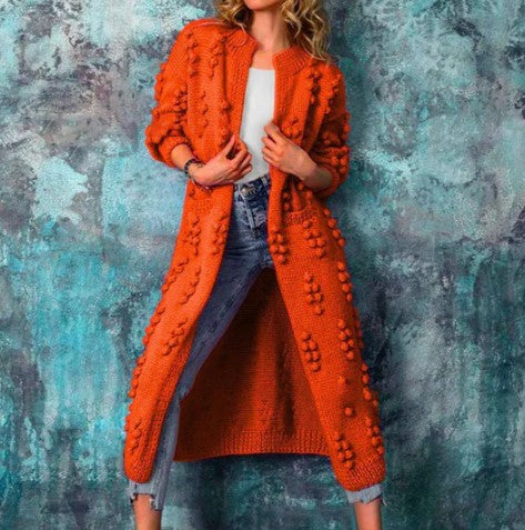 ModeGeist | Elegante Farbige Strickjacke für Damen