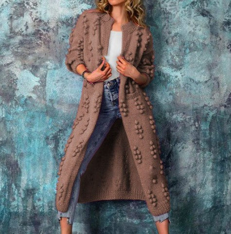 ModeGeist | Elegante Farbige Strickjacke für Damen