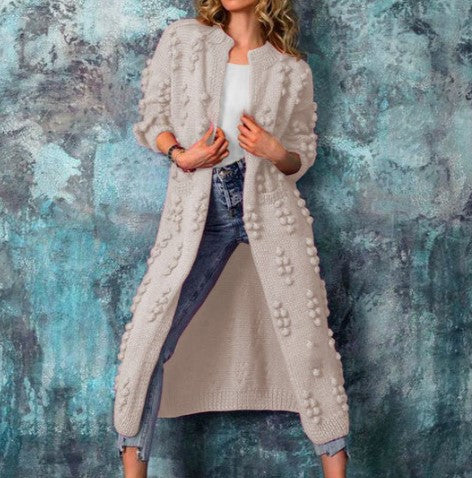 ModeGeist | Elegante Farbige Strickjacke für Damen