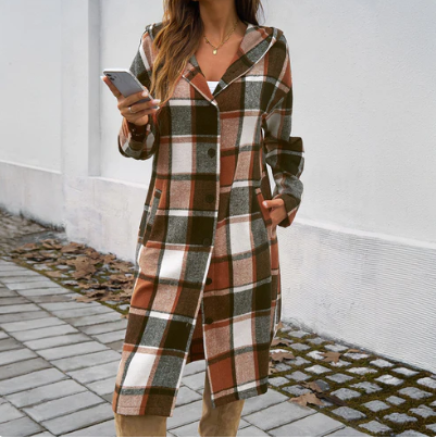 ModeGeist | Lässige Damen Kapuzenjacke