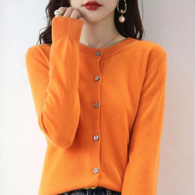 Leichte Frühlingsjacke Evelyn aus Strick