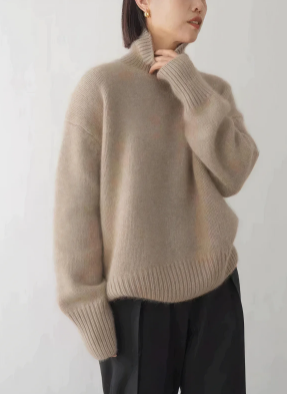ModeGeist | Pullover - Kaschmir Rollkragenpullover