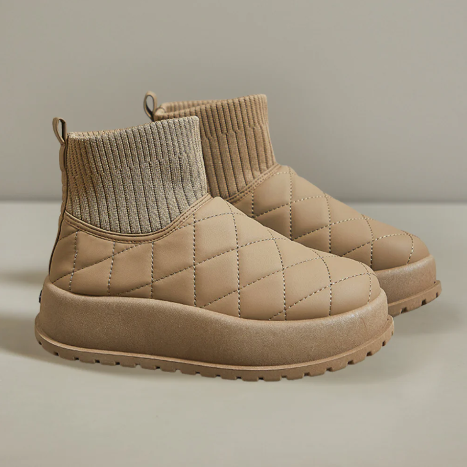 ModeGeist | Vielseitige Gepolsterte Schneestiefel für Damen