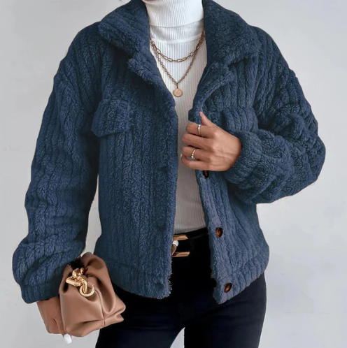 ModeGeist | Weiche, Dicke Jacke Imitiert