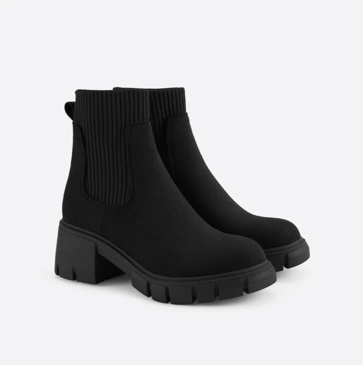 ModeGeist | Dicke Absatz Stiefeletten