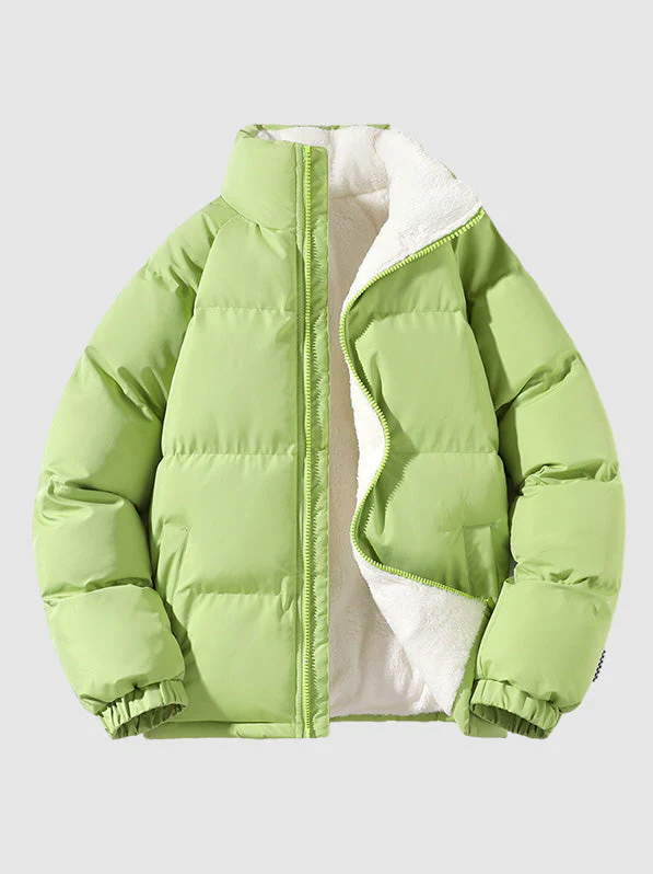ModeGeist | Stylische Pufferjacke für Damen Warm und Trendig