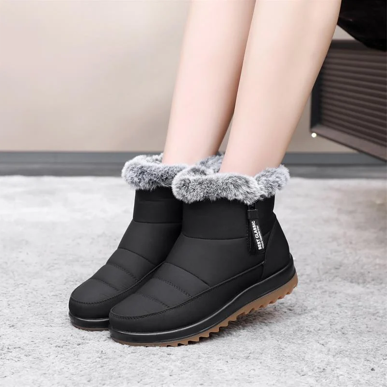 ModeGeist | Winterstiefel Aus Baumwolle für Frauen