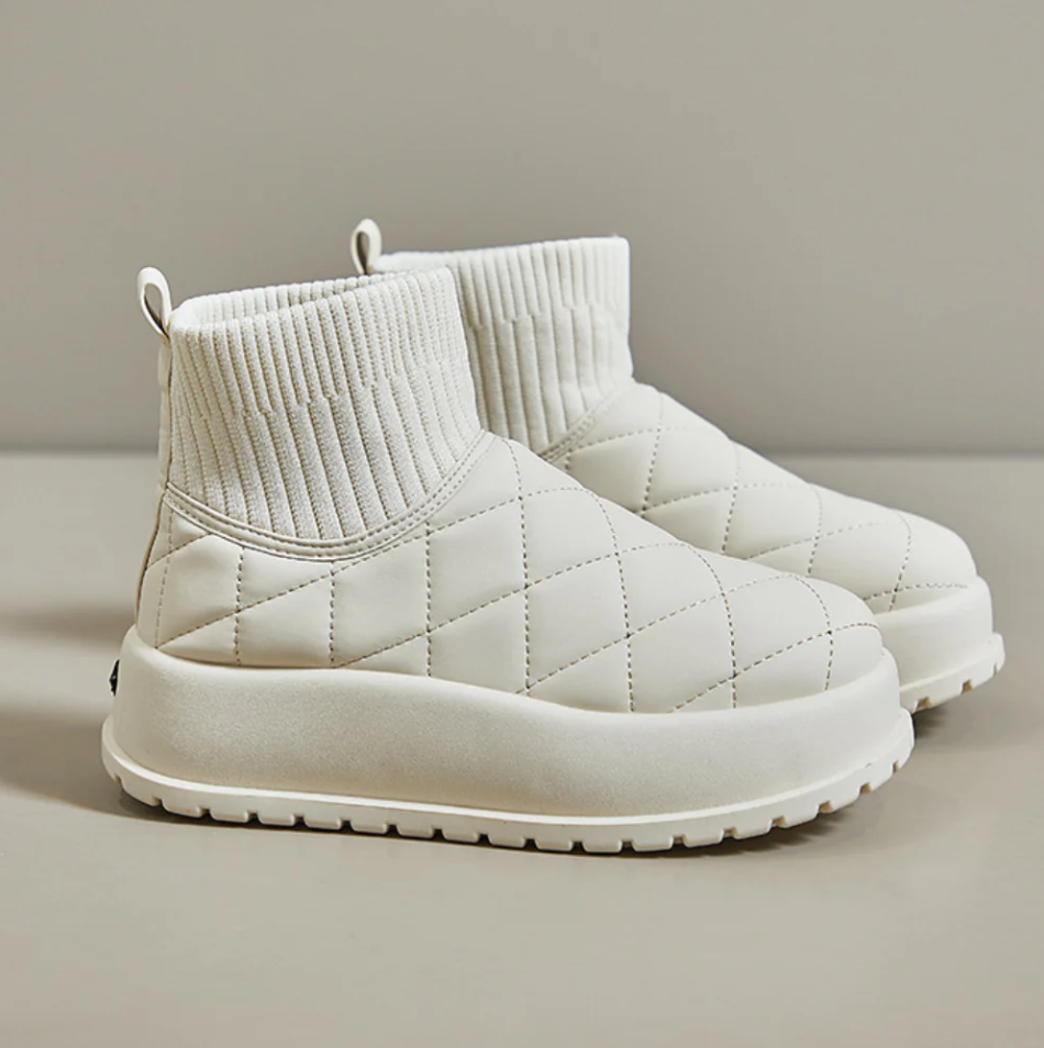 ModeGeist | Vielseitige Gepolsterte Schneestiefel für Damen