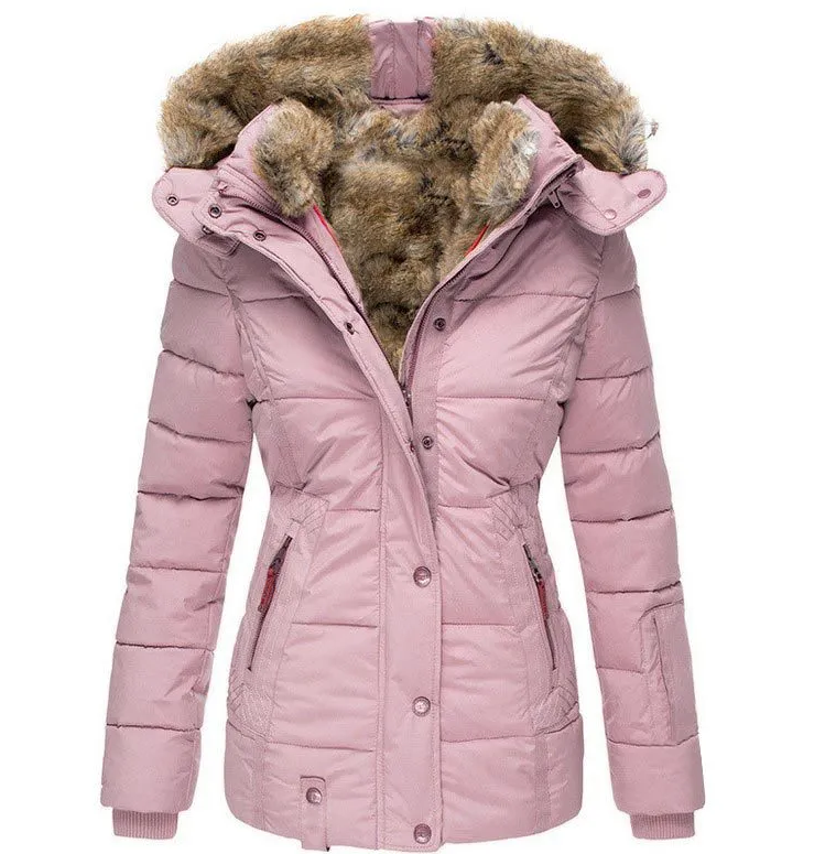 ModeGeist | Stilvoller, Gepolsterter, Schützender Damen-Wintermantel