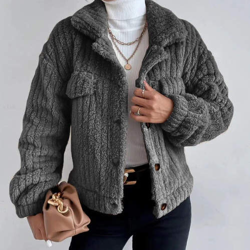 ModeGeist | Weiche, Dicke Jacke Imitiert