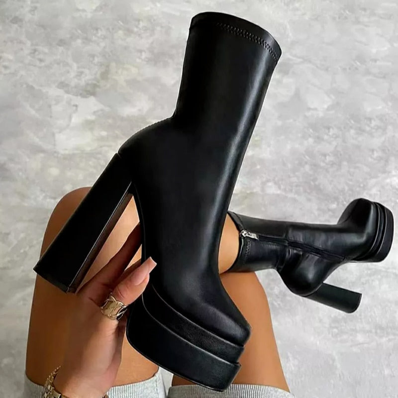 Elegante Damen-Stiefeletten Lize