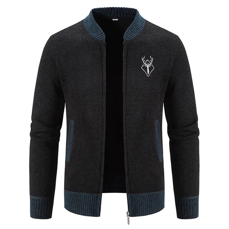 ModeGeist | Lässige Strickjacke für Herren aus hochwertigem Garn