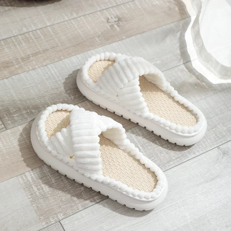 Offene Kuschelpantoffeln im lässigen Stil - Katrien