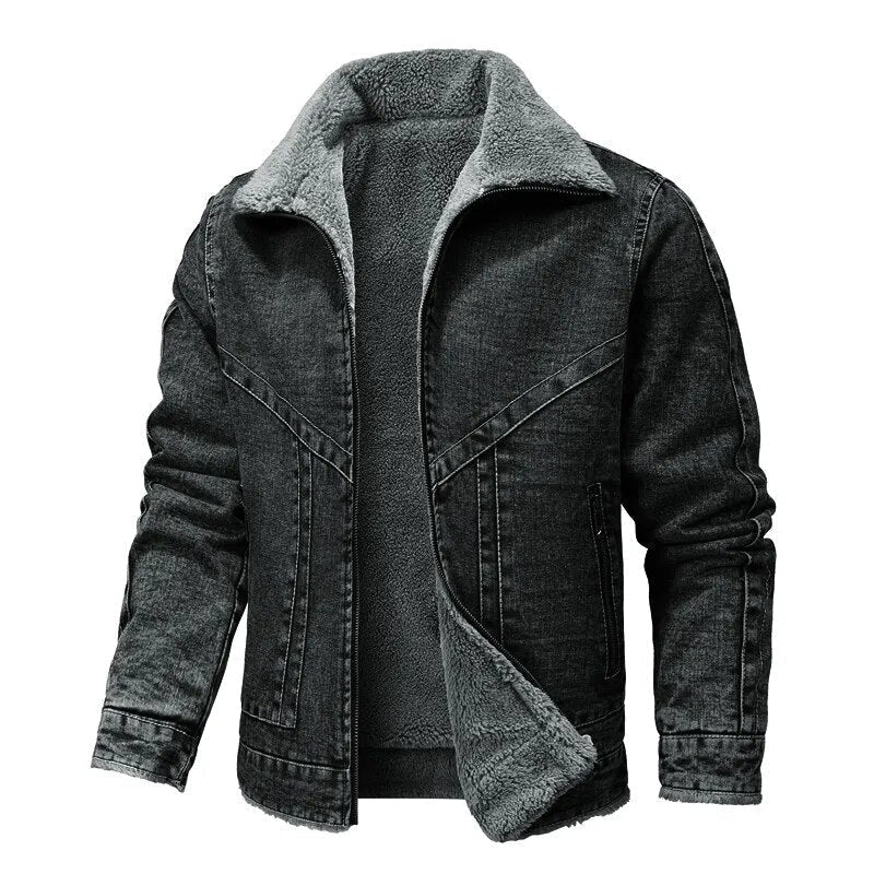 ModeGeist | Denim-Fleece-Jack
