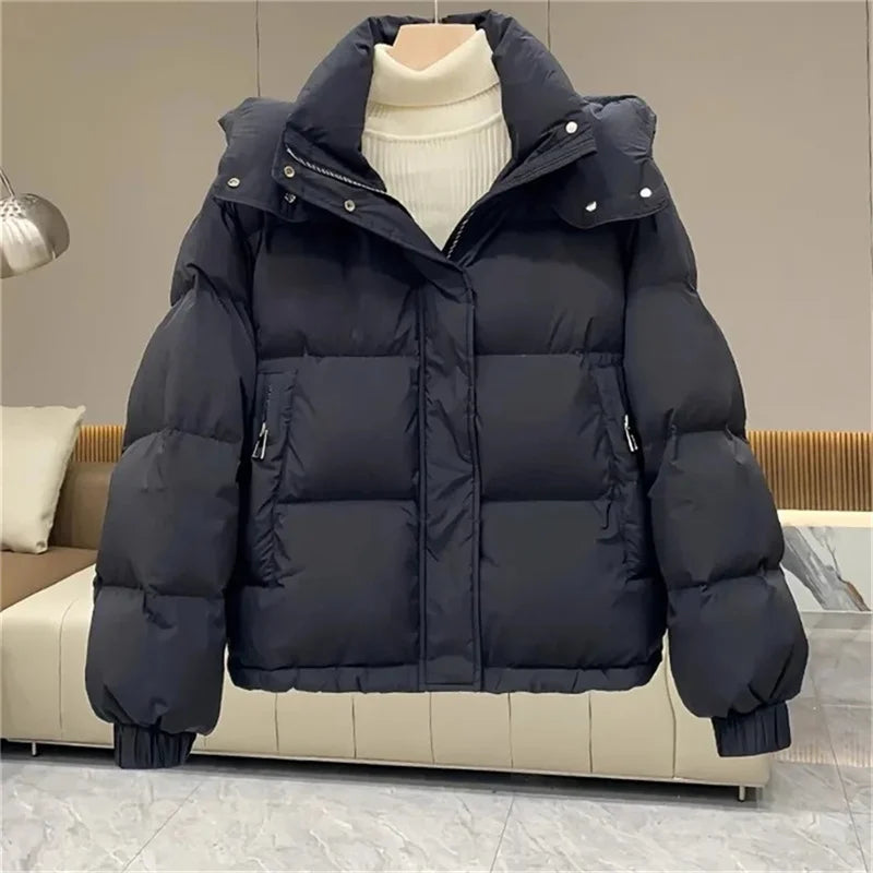 ModeGeist | Lässige Winter Pufferjacke
