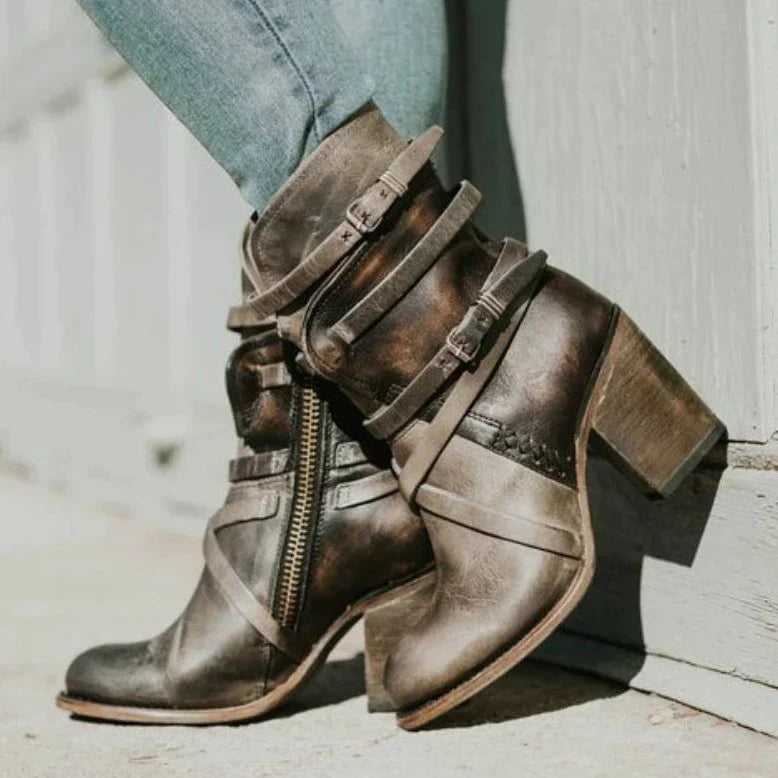 Luna Damen Retro Stiefel