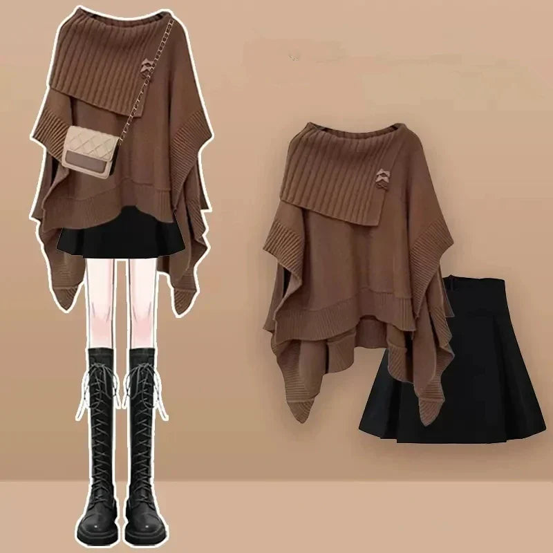 Trendiger und einfacher Winterpullover von Dionysina