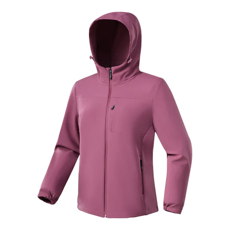 ModeGeist | Kapuze Softshell Jacke Langarm