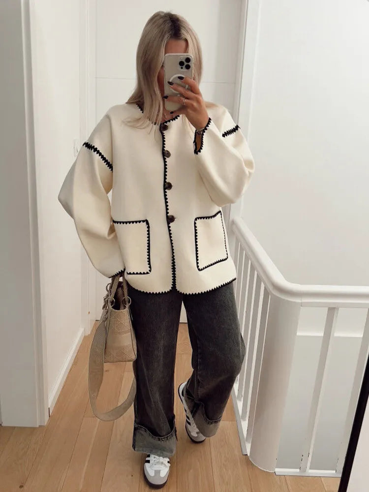 ModeGeist | Langarm Patchworkjacken