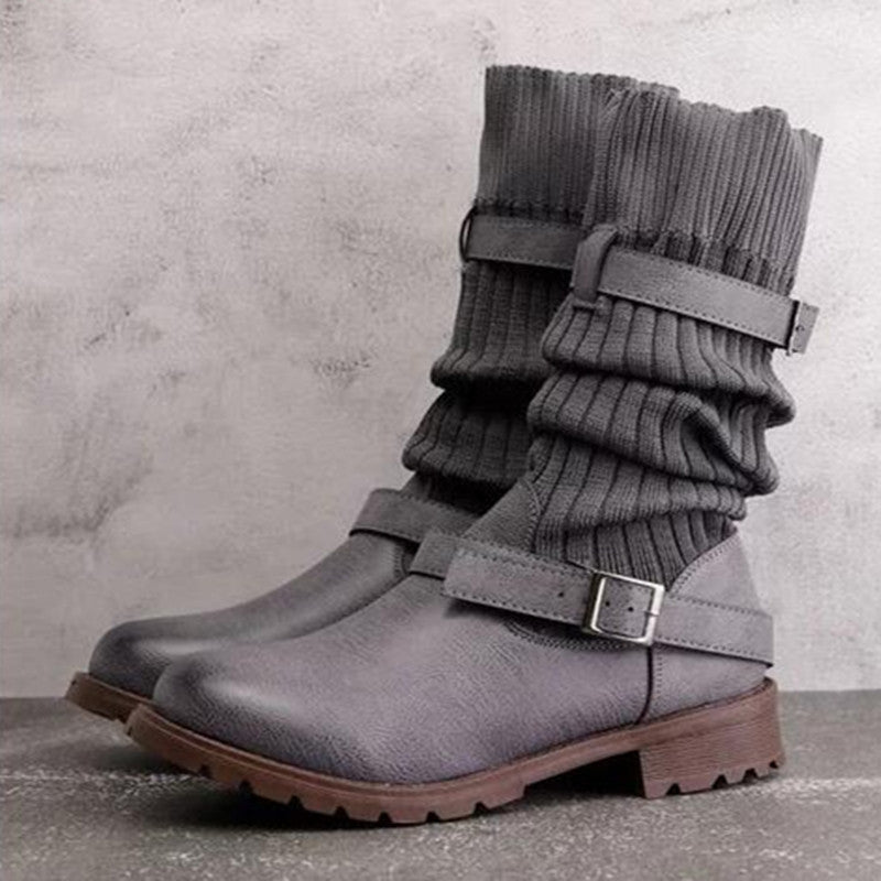 ModeGeist | Woll-Leder-Stiefel