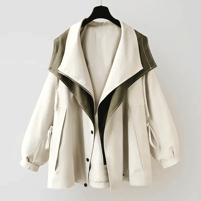 ModeGeist | Windbreaker-Jacke mit Kapuze