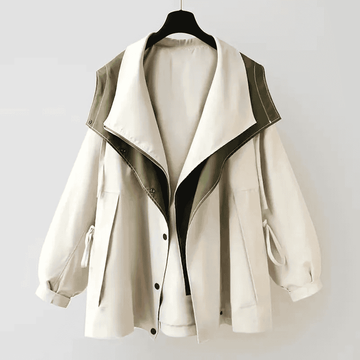 ModeGeist | Oversized Damenjacke Mit Kapuze