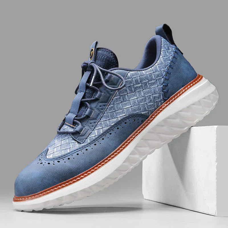 MODEGEIST Unisex Sneaker Orthopädisch Weiß Grau