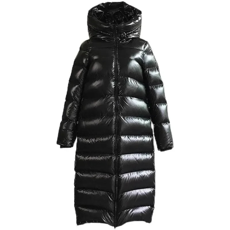 ModeGeist | Modische Daunenjacke Lang