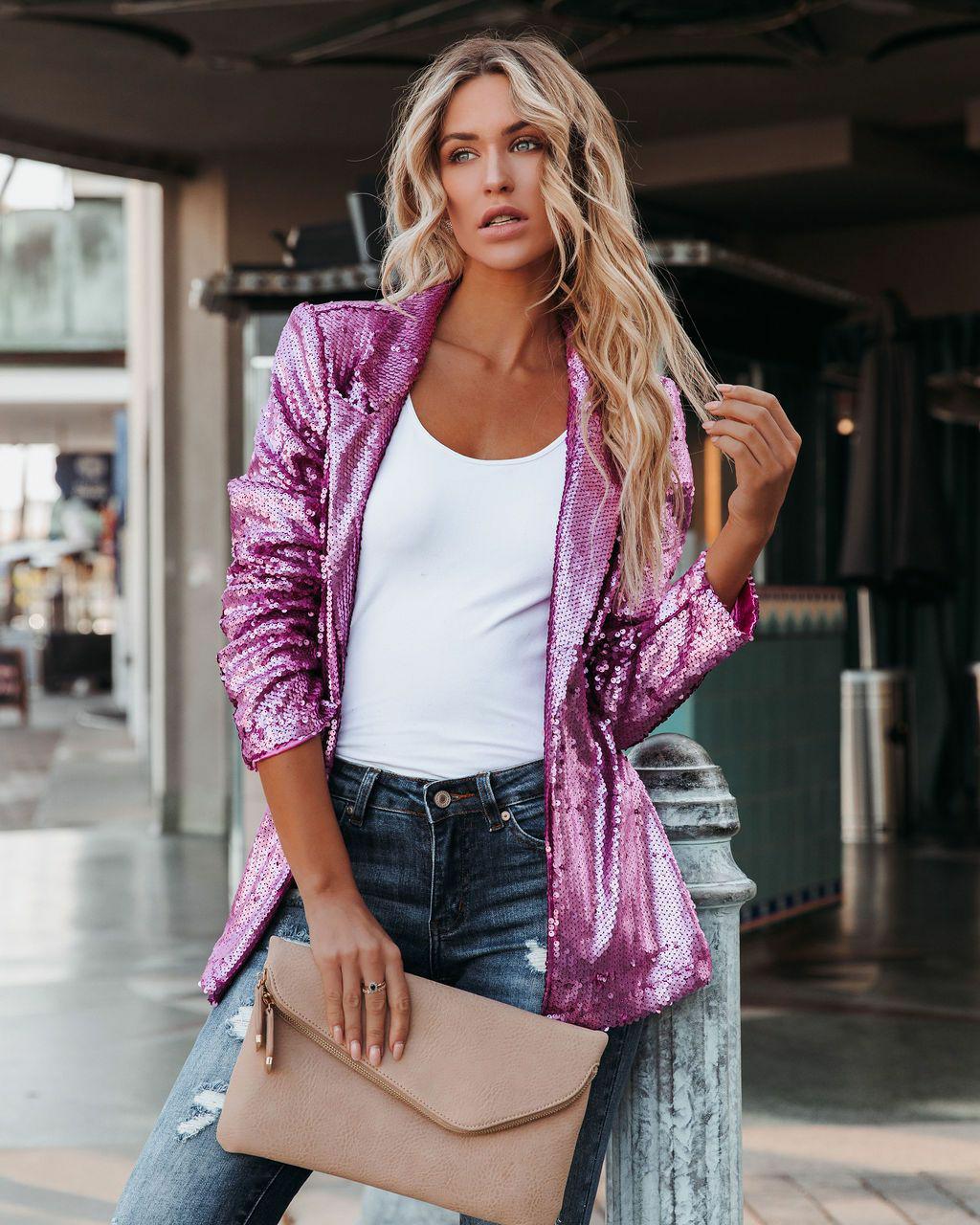 Damen-Glitzerblazer Serenity