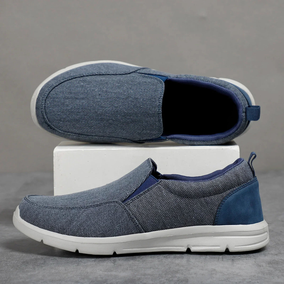 Herren Sommer-Canvas-Loafers CoolStride