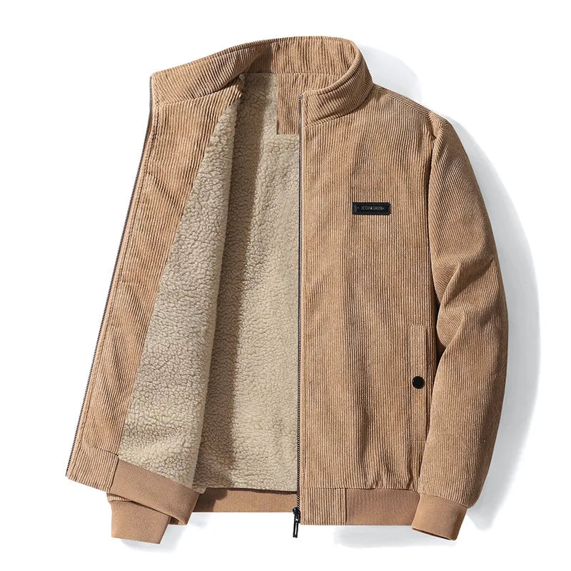 Herren Retro Sherpa Jacke - Eldis