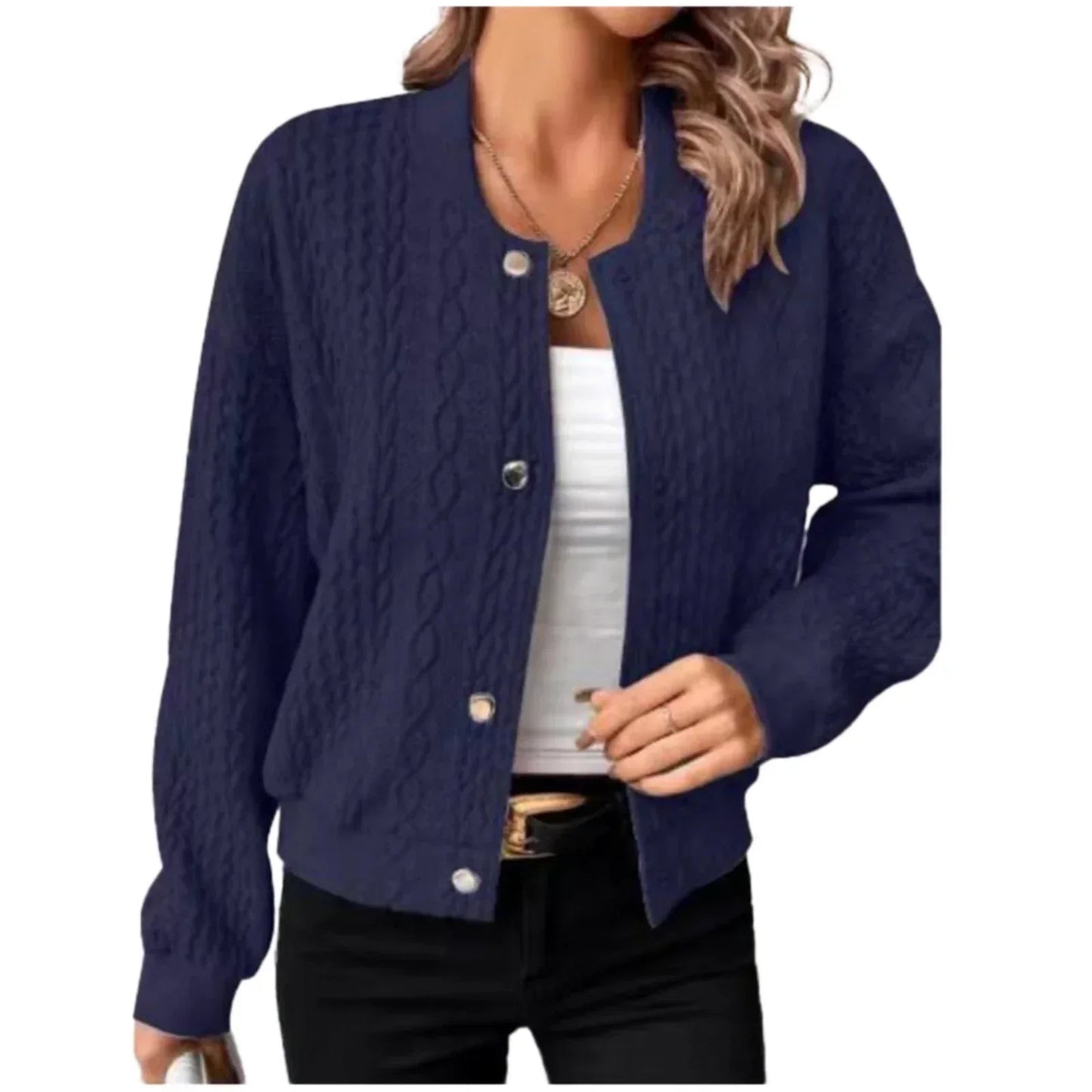 ModeGeist | Zeitlose und Stilvolle Allgemeine Strickjacke