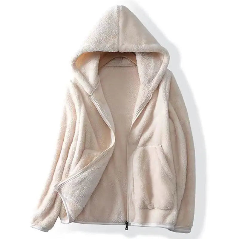ModeGeist | Übergrößen-Fleece-Hoodie Norah