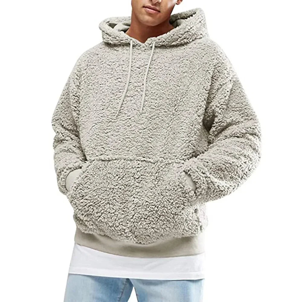 ModeGeist | Hoodie mit Weichem Sherpa-textur Polyester-fleece Komfortabel und Trendy