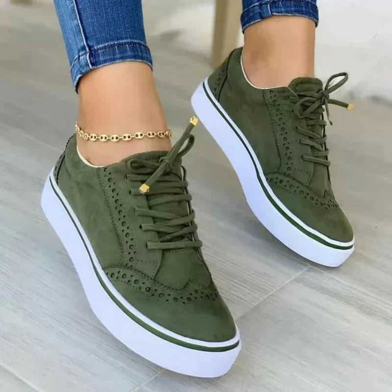 Isra Caramel Brown Sneaker